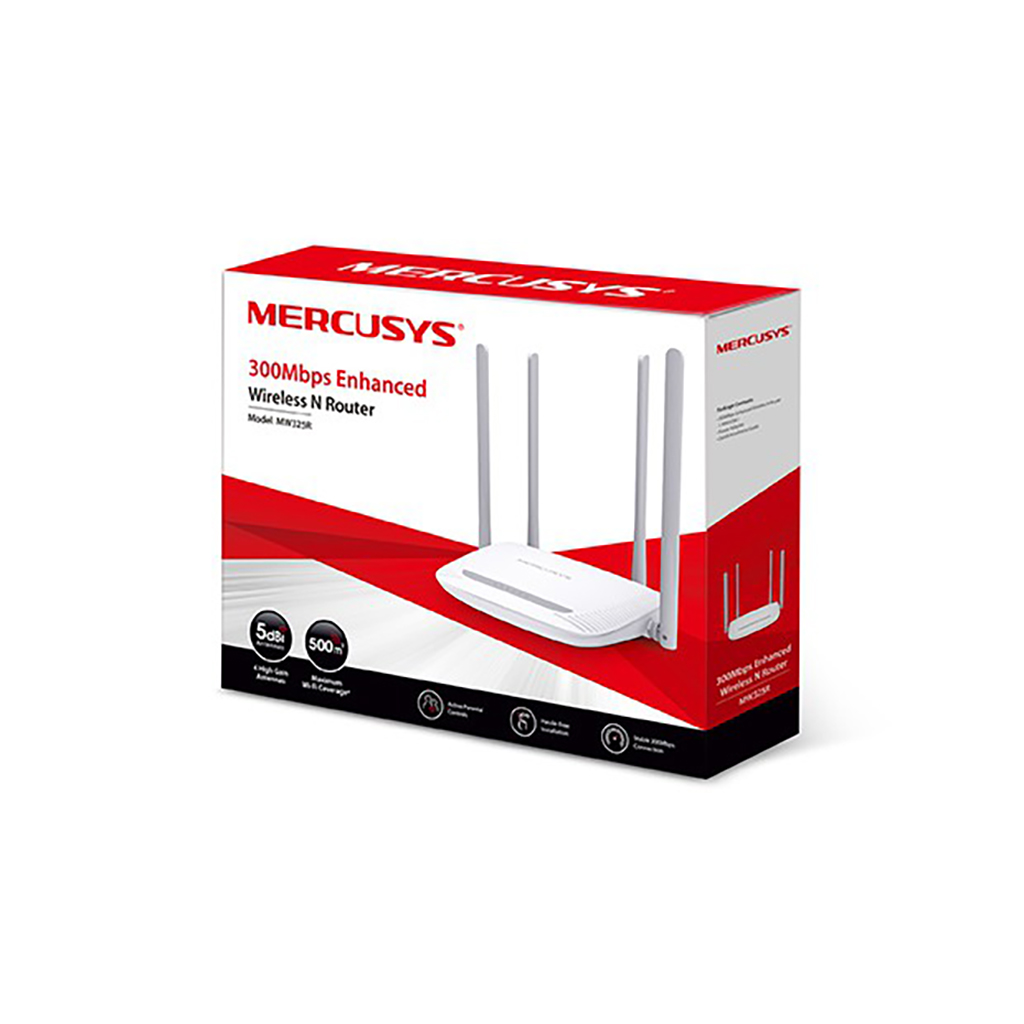 Bộ Phát Wifi Không Dây Mercusys MW325R (300Mbps)