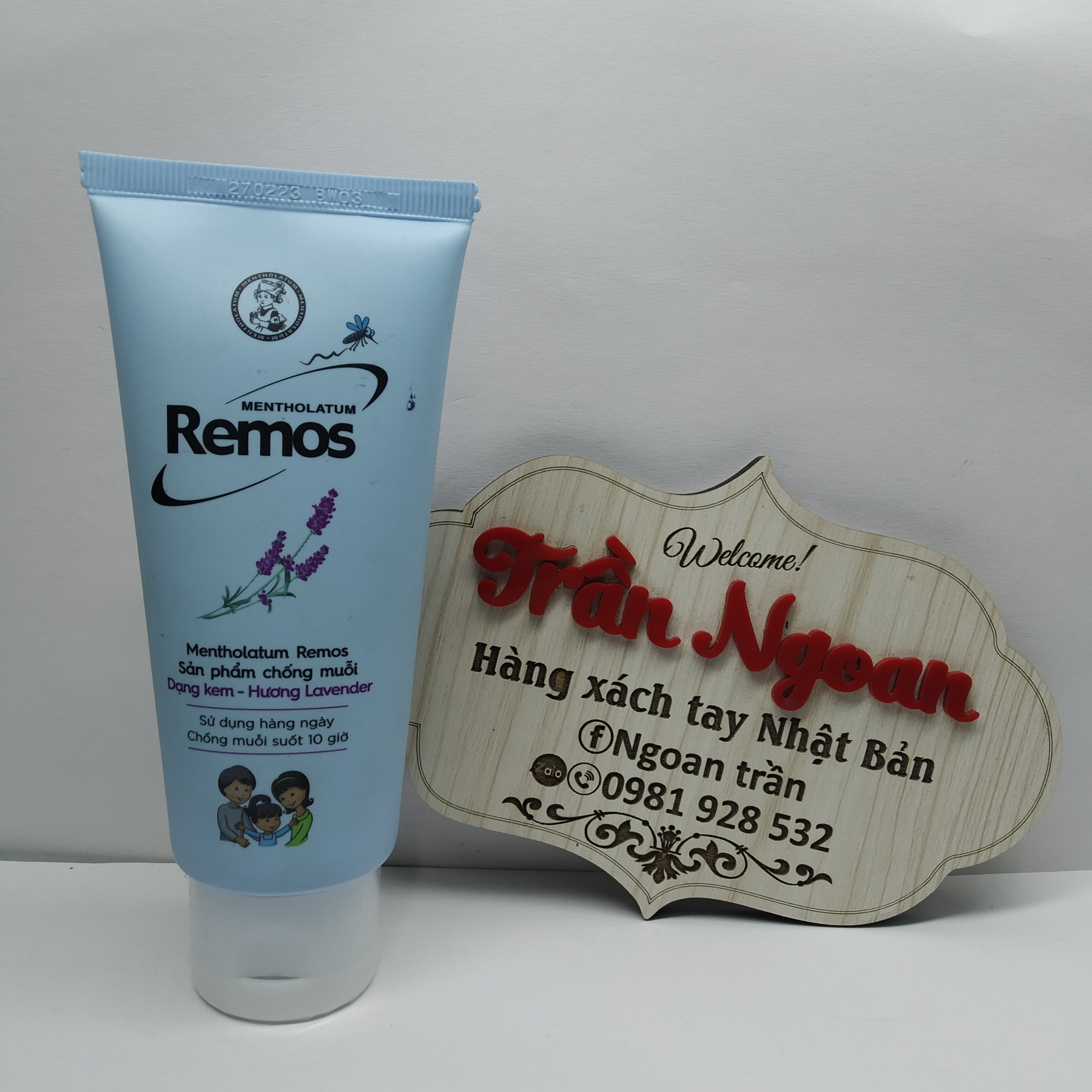 Kem Chống Muỗi Remos Mentholatum - Tuýp 70g