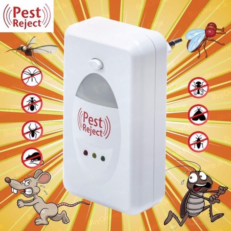 thiết bị đuổi côn trùng Pest Reject-dùng là hết côn trùng-
