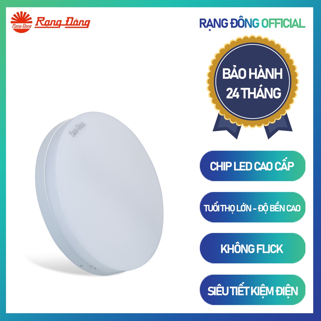 Đèn led ốp trần 30w rạng đông