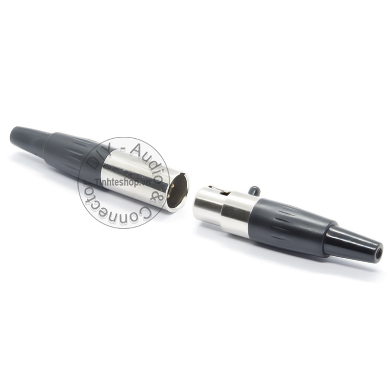 1 chiếc - Đầu hàn jack mini XLR 5pin đực OD5mm
