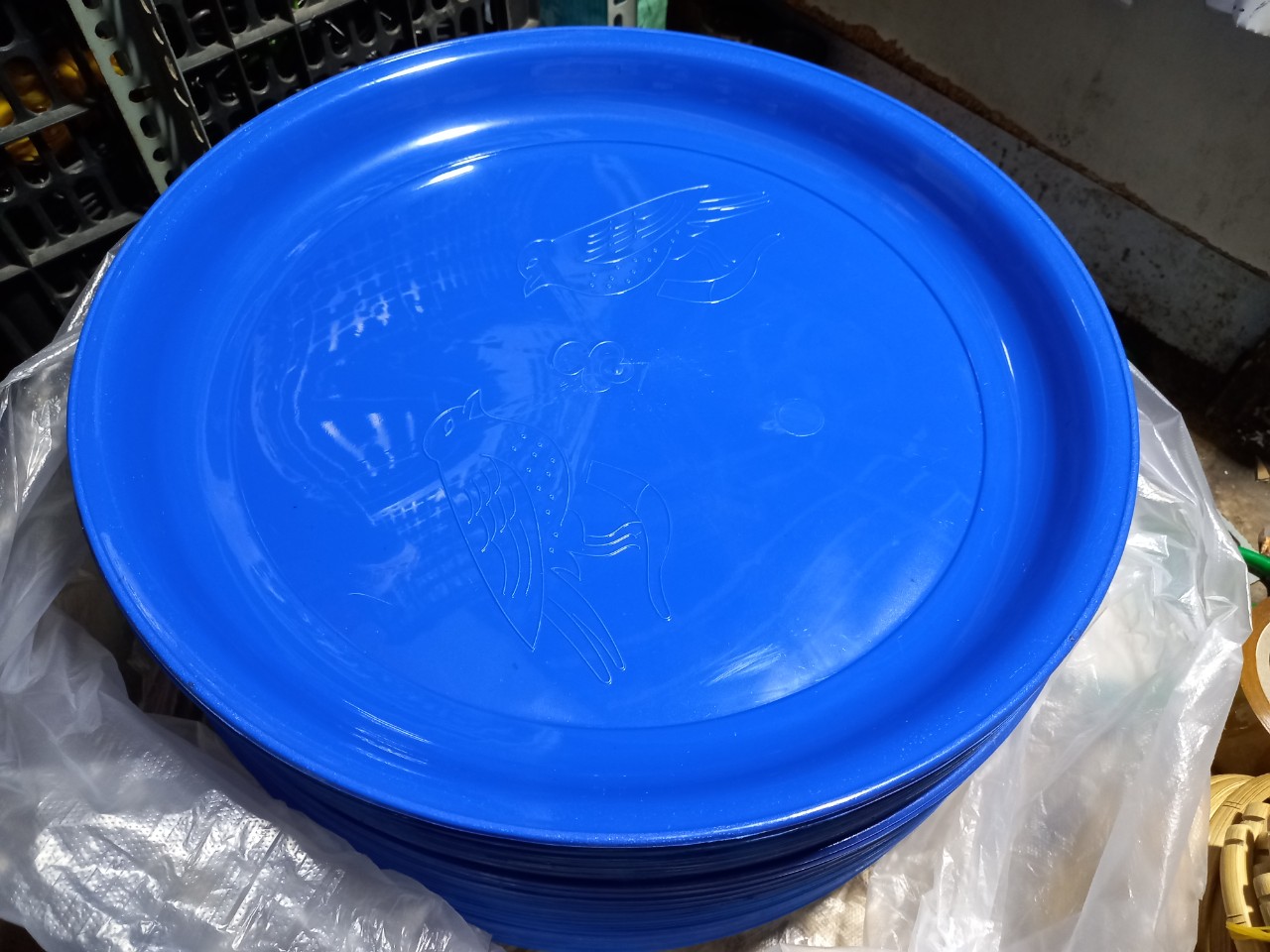 (HCM)Set 2 Máng Hứng Phân Lồng Chim 40cm và 45 cm