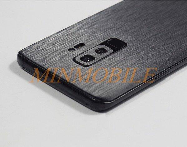 Dán lưng Samsung S9, Samsung S9 Plus nhôm xước