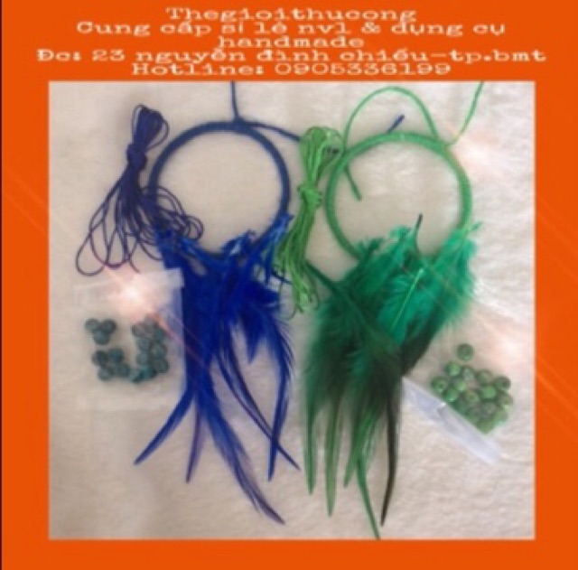 Bộ nguyên liệu làm dreamcatcher