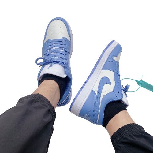[Hoàn Tiền 15%]Giày JD XANH thấp cổ. tặng tất,hộp,dây