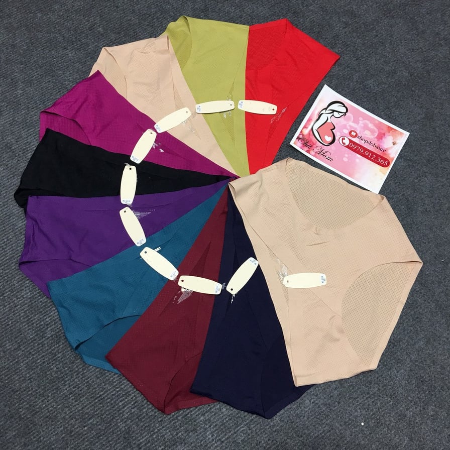 Combo 5 Quần Lót Bầu Thông Hơi