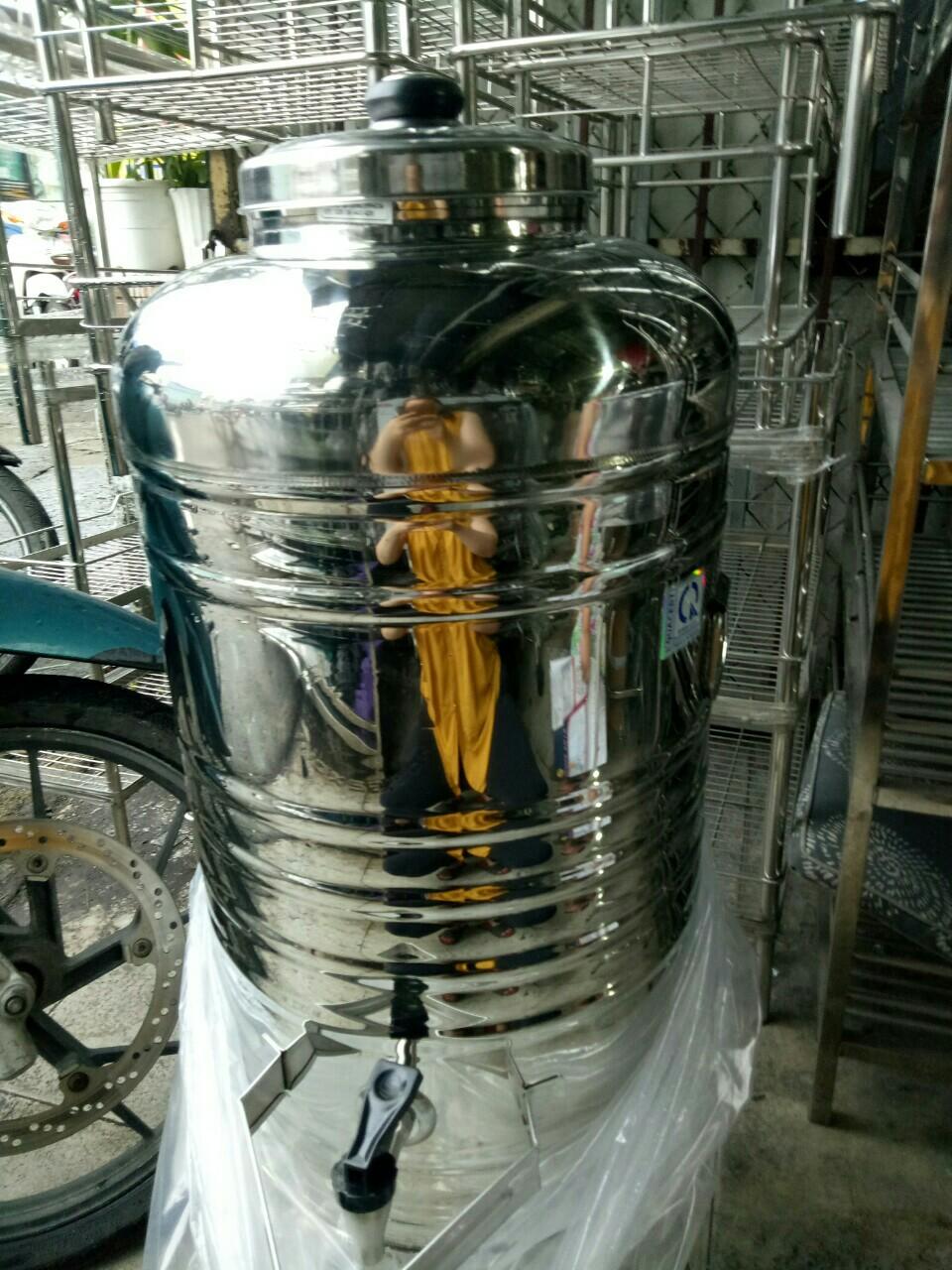 [HCM]BÌNH CHỨA NƯỚC 50L INOX CAO CẤP 304 ( 1 lớp)
