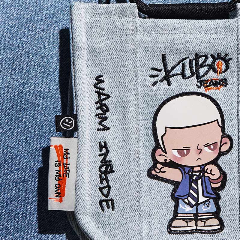 POP MART KUBO JEANS SERIES-MINI Bag Action Figures