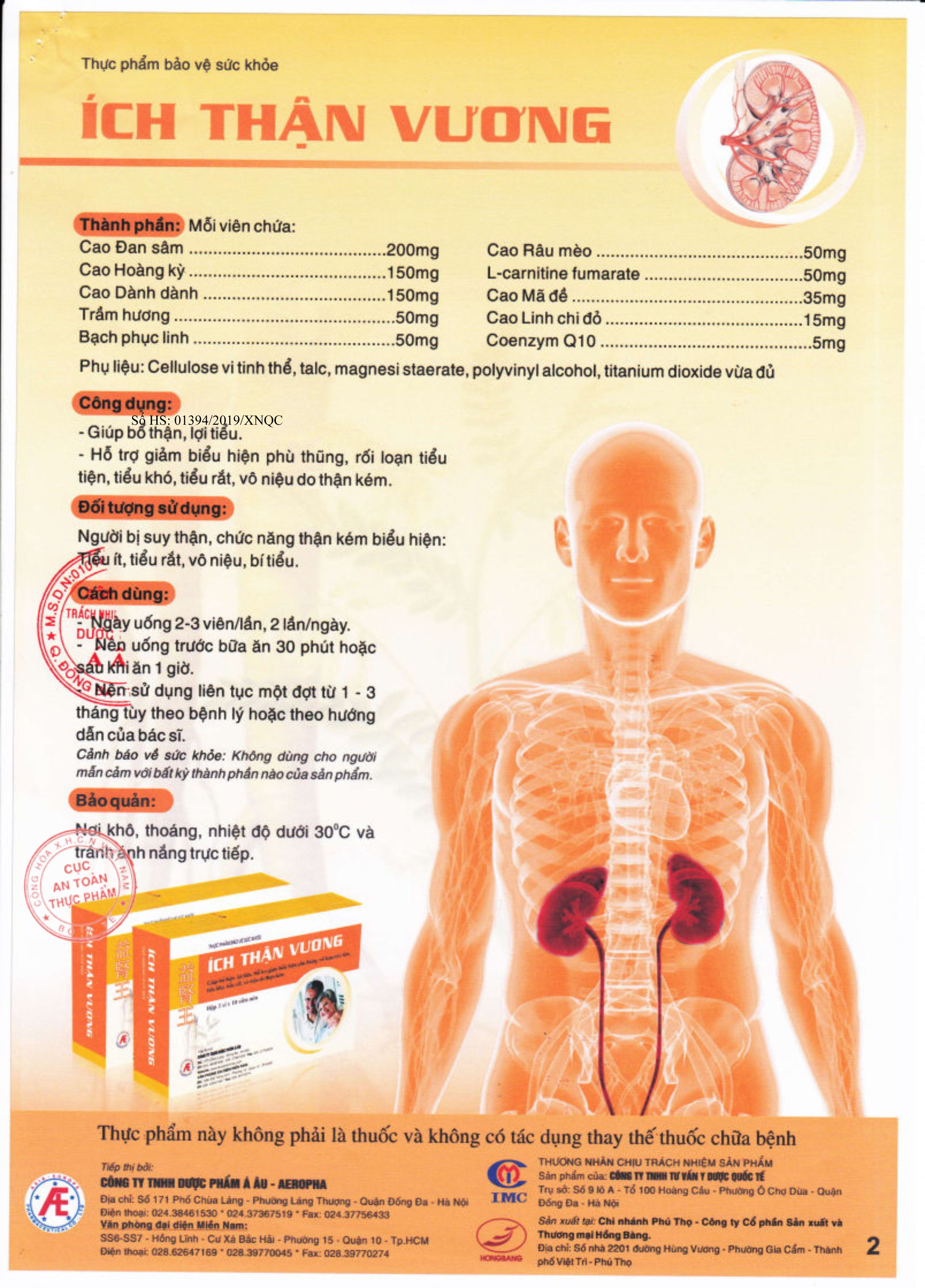[HCM]Ích Thận Vương Cho Người Suy Thận Chạy Thận