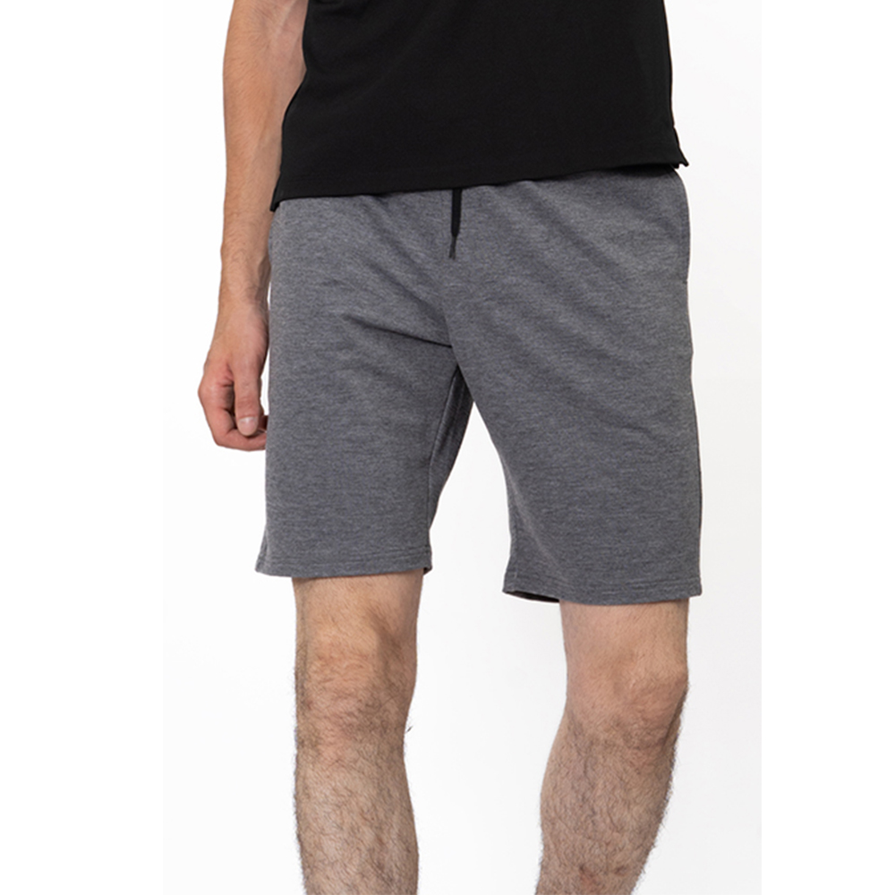 Quần Short nỷ lưng thun nam Novelty màu xám đậm 200045Q