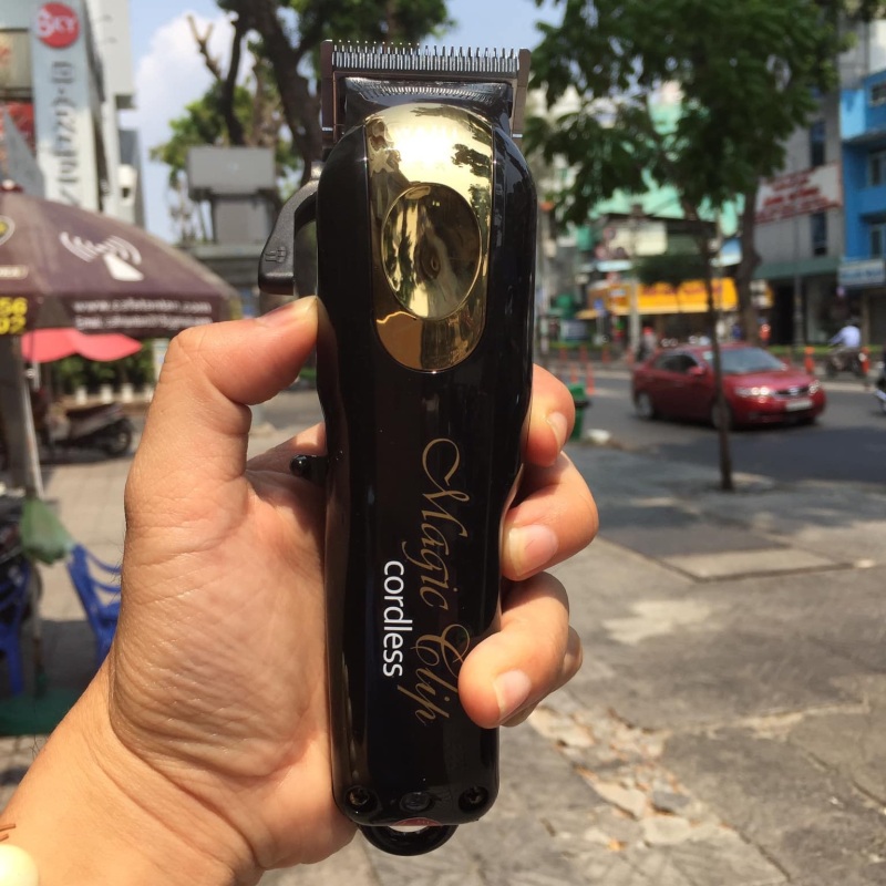 Tông đơ cắt tóc wahl magic gold pin phiên bản giới hạn gold limited bản quốc tế 8 cữ thép