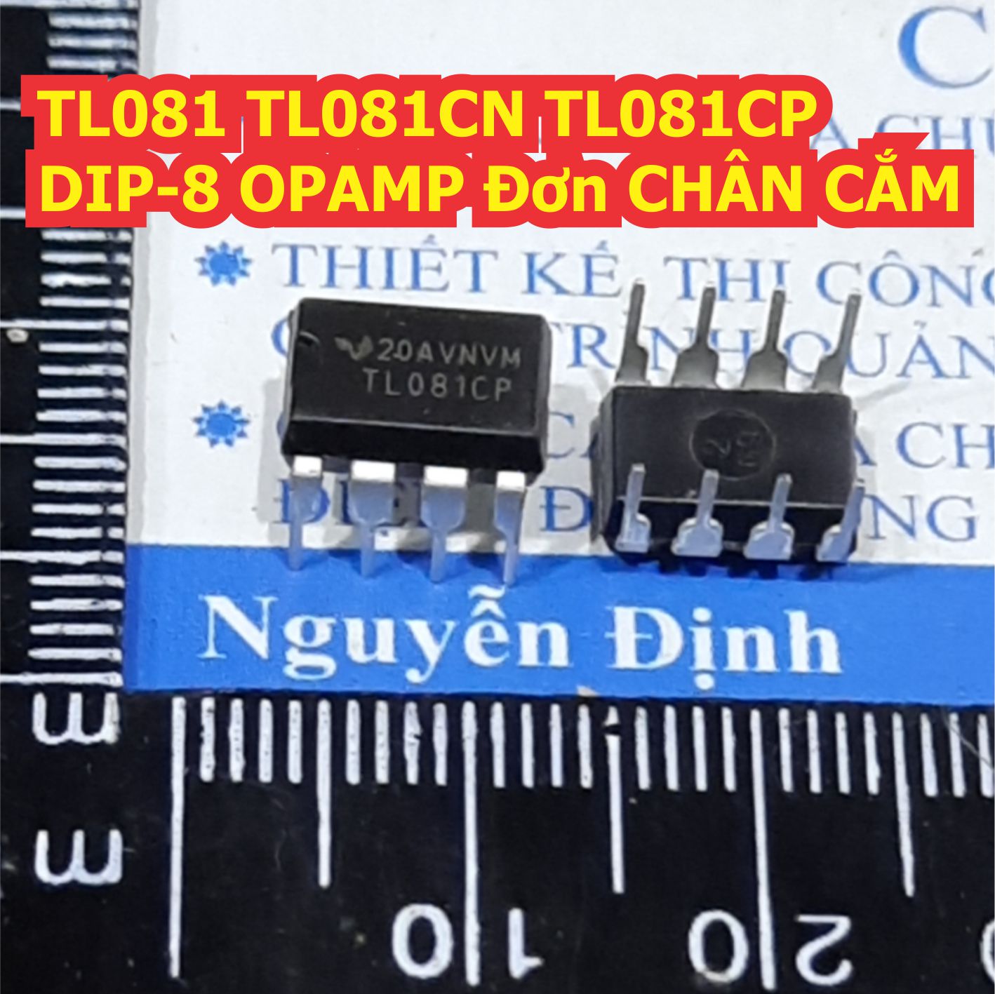 5 con tl081 tl081cn tl081cp tl081c tl081cdr dip-8 sop-8 opamp âm thanh đơn chân cắm dán kde7685