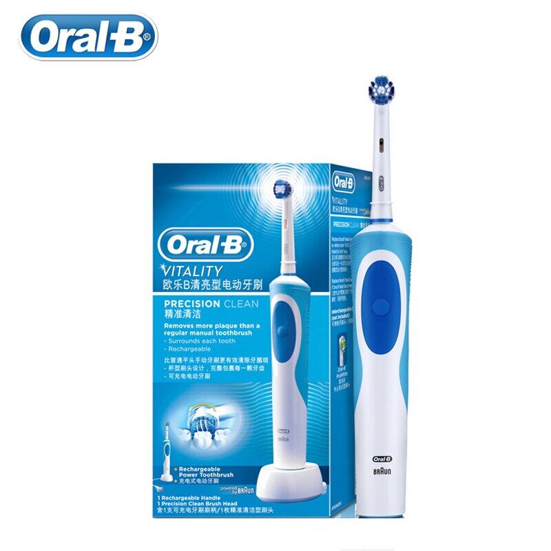 Ban đầu bằng Miệng B bàn chải đánh răng điện xoay sức sống có thể sạc lại răng bàn chải vệ sinh răng miệng Sonic bàn chải đánh răng