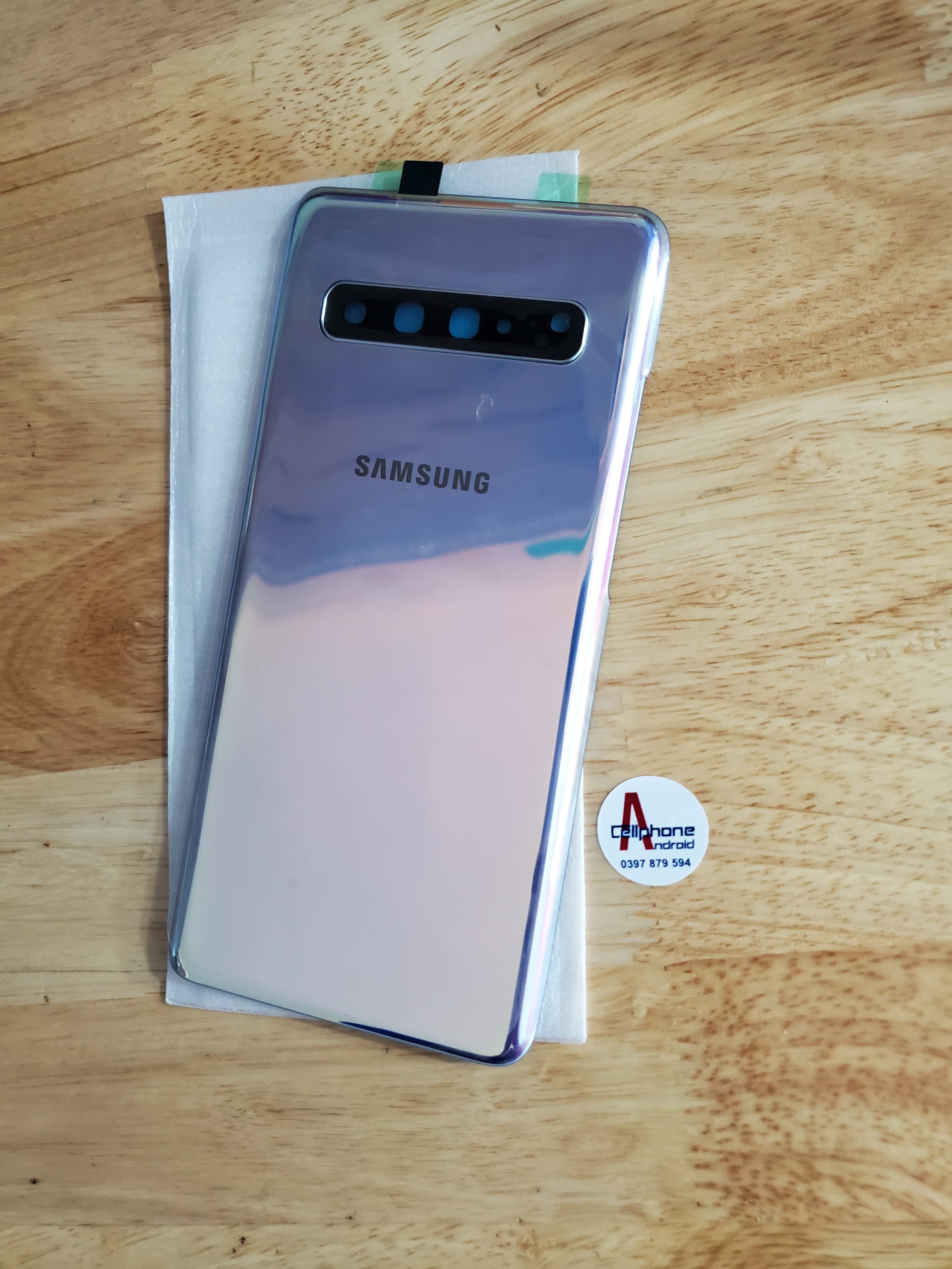 Vỏ Nắp lưng máy Samsung Galaxy S10 5G (kèm theo kính camera)