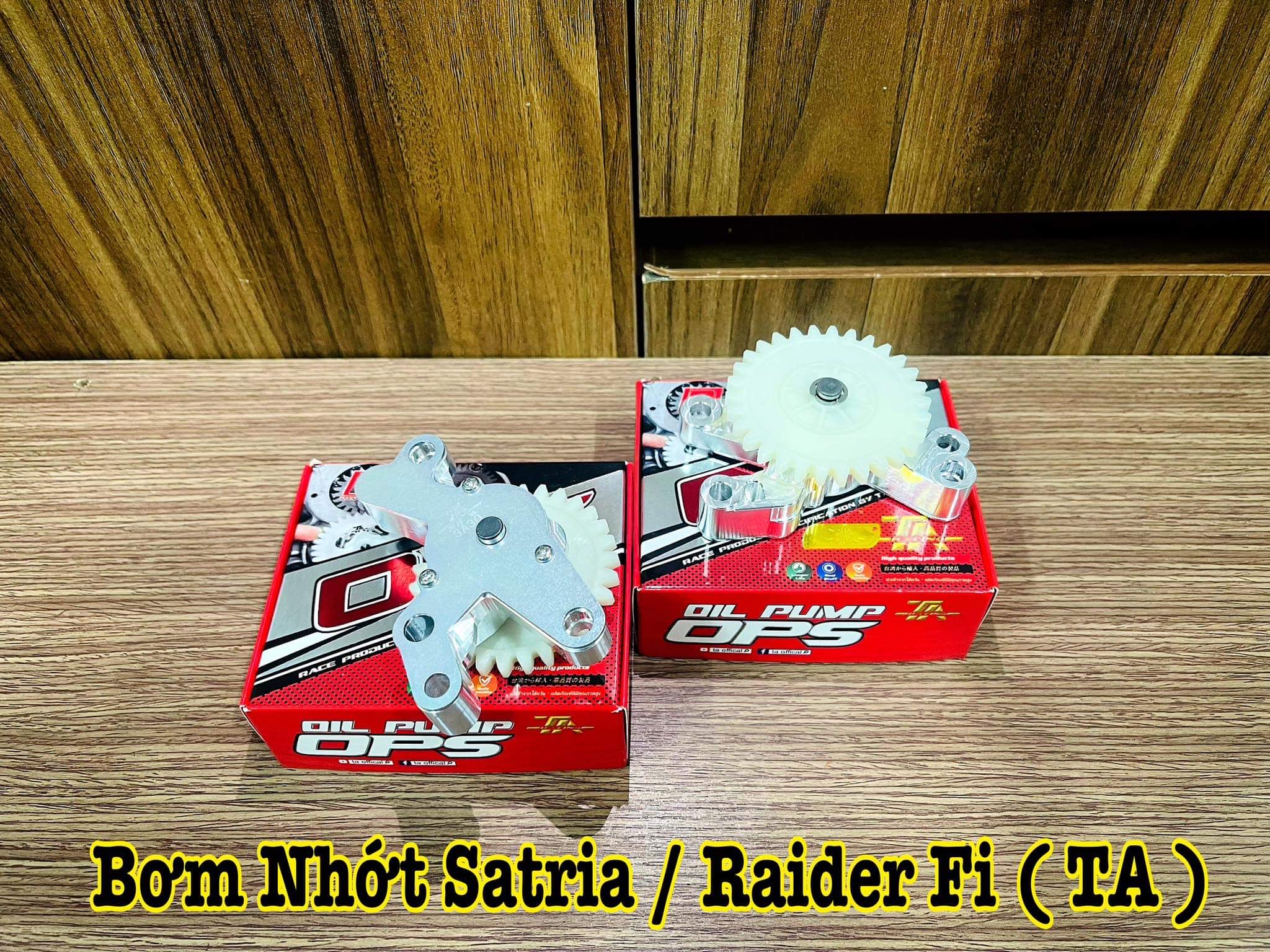 Bơm nhớt độ dành cho raider fi / satria fi