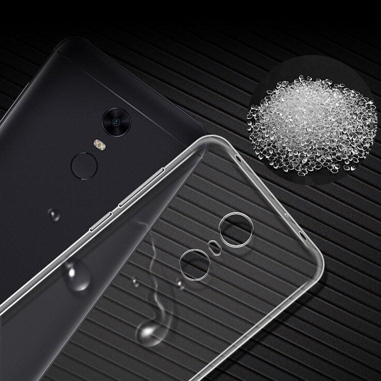 Ốp dẻo trong suốt Xiaomi Redmi 5 Plus (Hàng loại A)