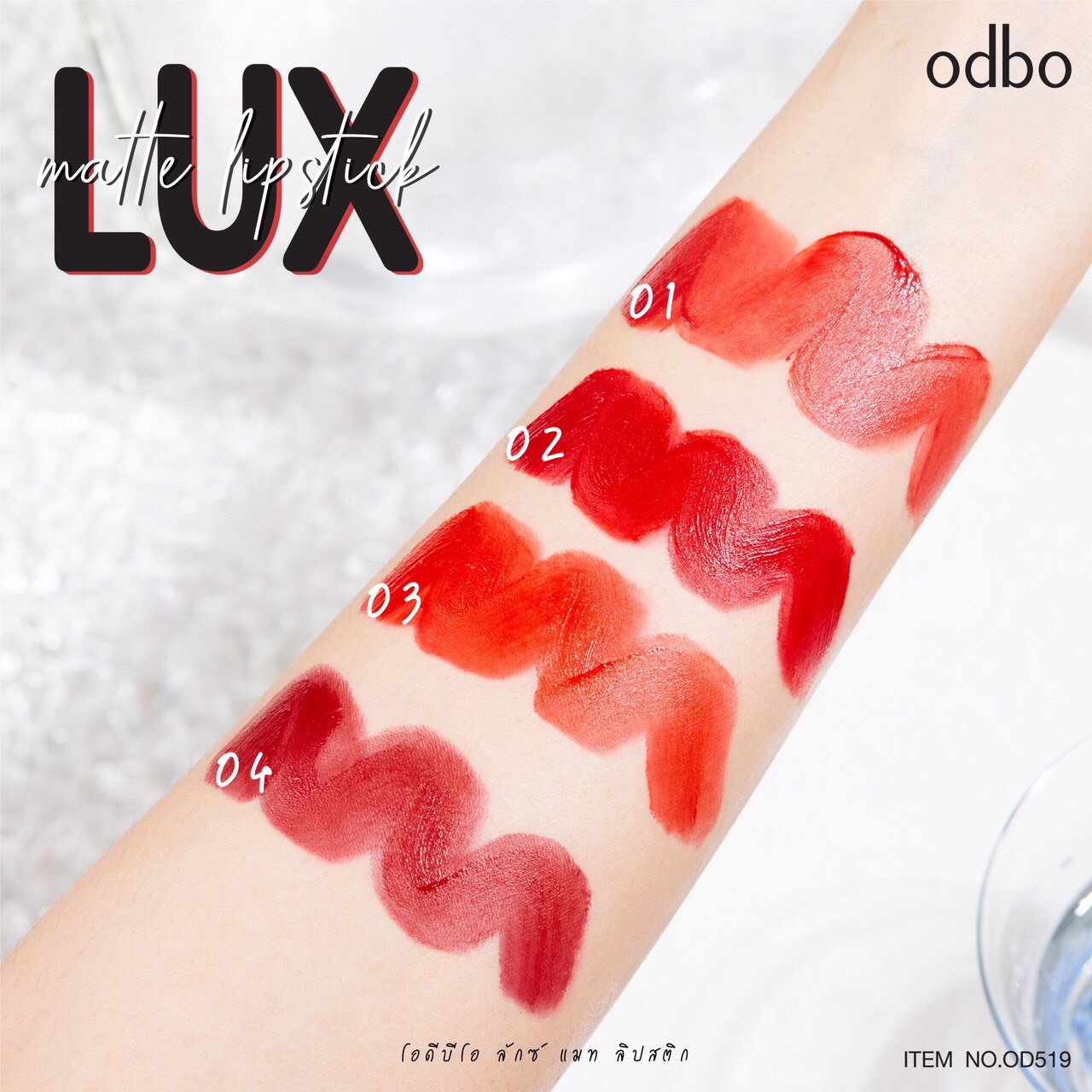 Son kem Odbo Lux OD519 Thái Lan