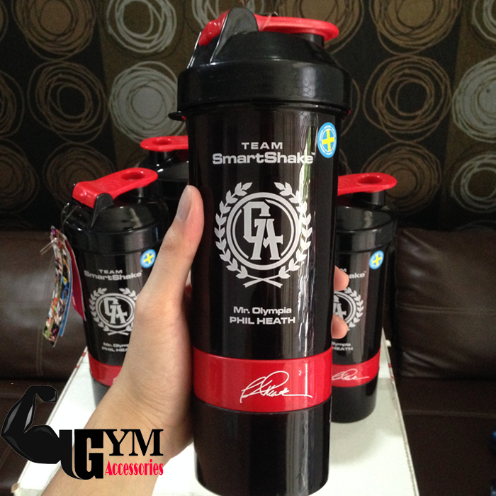 Bình nước thể thao 3 ngăn Smart Shake Signature