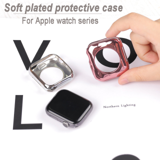 Vỏ bảo vệ TPU Soft Screen Protector Bumper mềm cho Apple Watch Series 7 thumbnail