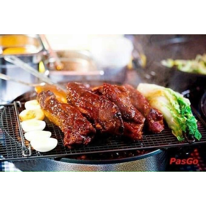 Chẳng dừng heo ướp sate hộp 500gr (giao tphcm )