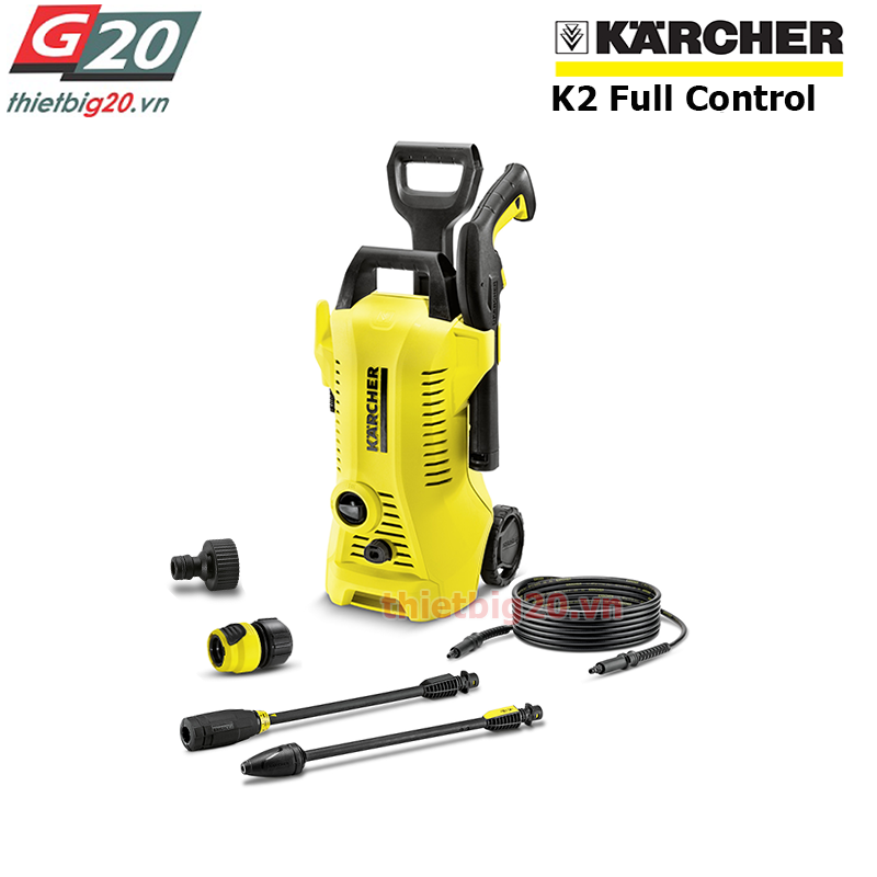 [Trả góp 0%]Máy rửa xe Karcher K2 Full Control EU ( Tặng kèm nước rửa xe Pallas 1.5L và ống cấp nước 3m )