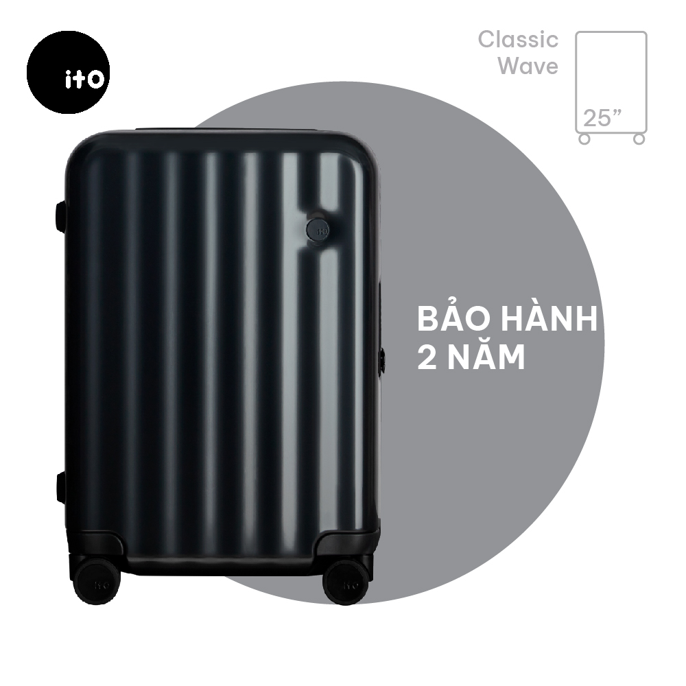 Vali ký gửi ITO Classic Wave 25-inch (64 cm) Hard Shell với khóa TSA