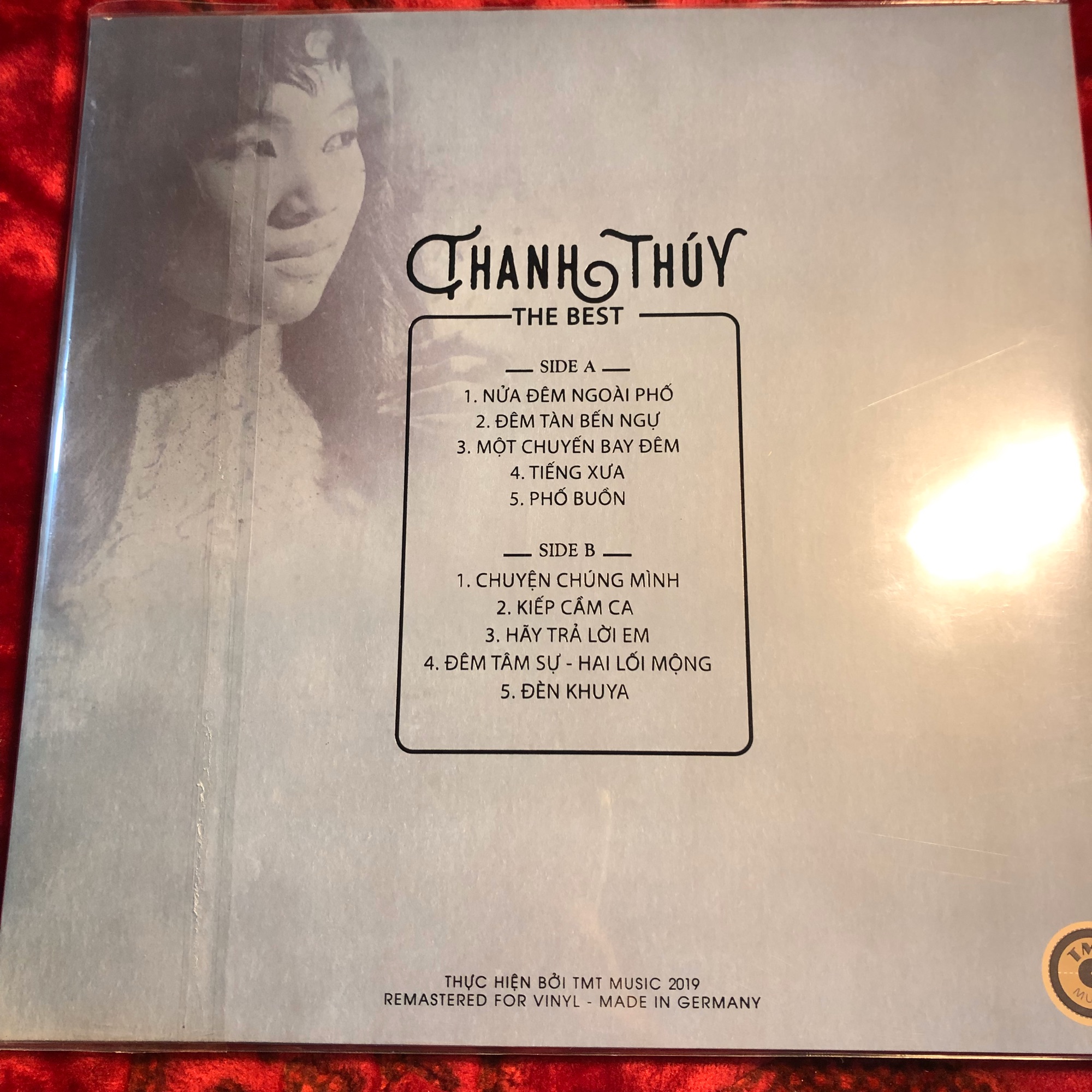 Đĩa than Thanh Thuý giọng hát liêu trai