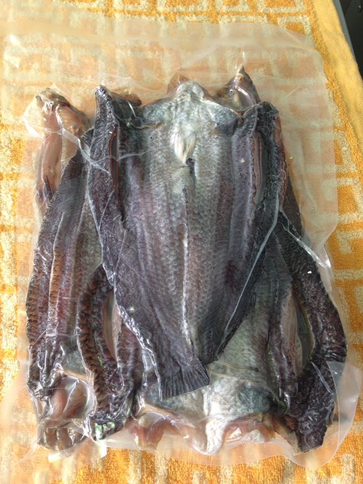Khô cá lóc ướp tiêu sọ 500gram