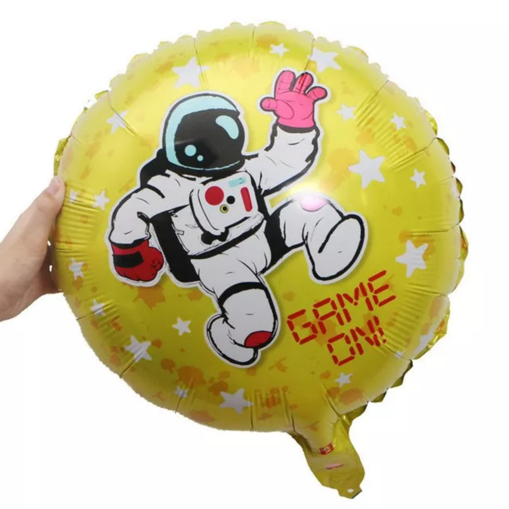 Bóng Bay Chủ Đề Phi Hành Gia Đủ size - Booshopdecor