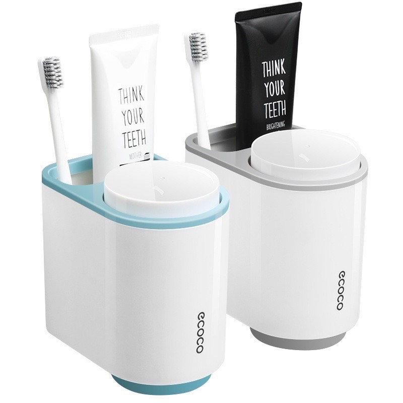📣  Giá Đựng Cốc , Bàn Chải , Kem Đánh Răng ECOCO 📣