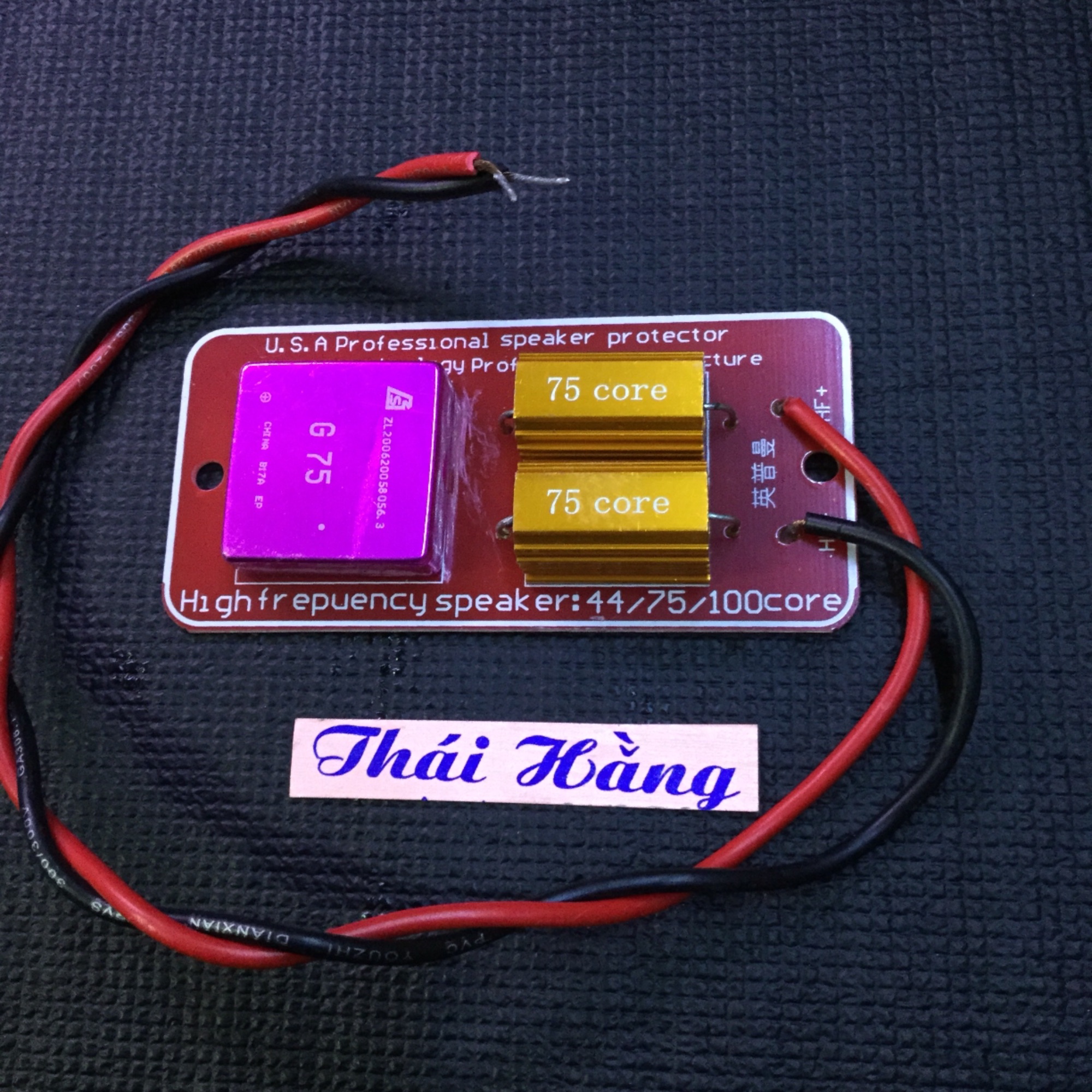 Mạch bảo vệ côn loa 75