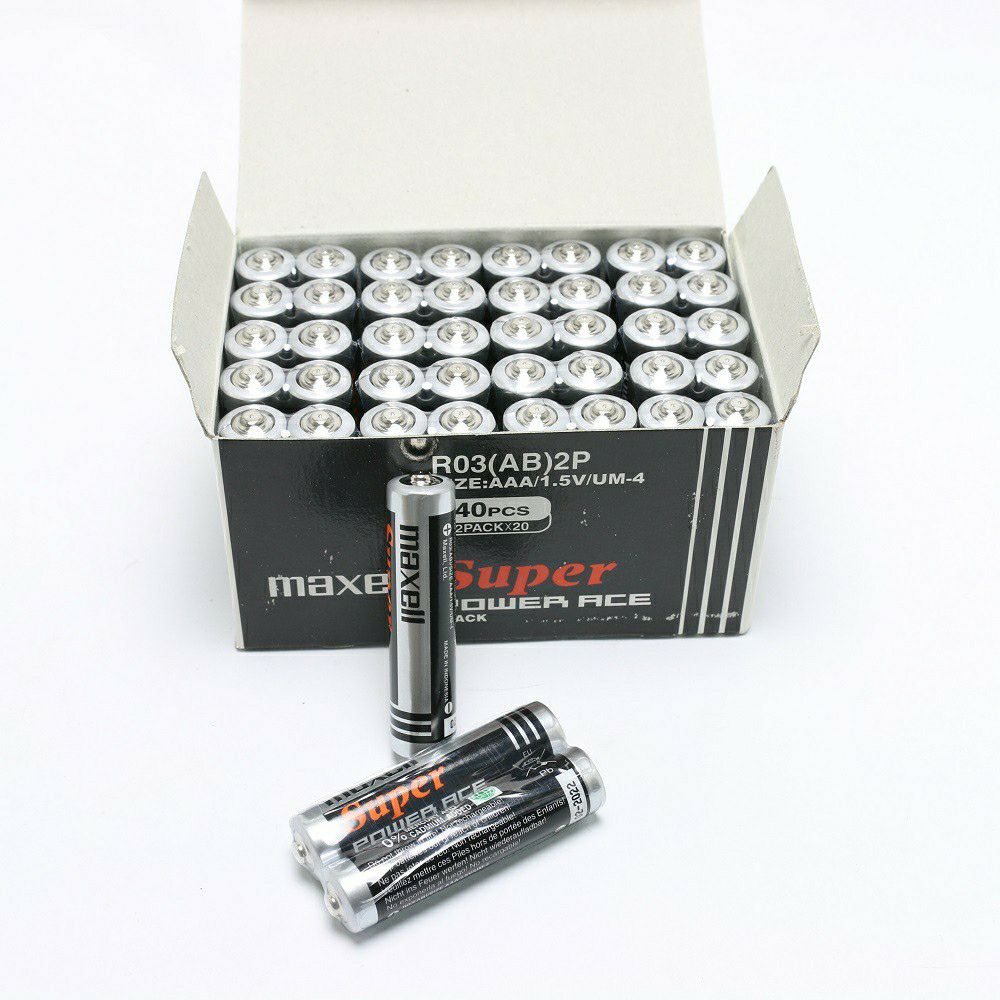 Pin tiểu AAA Maxell 4 viên loại 1 (pin tiểu nhỏ)-Pin 3A