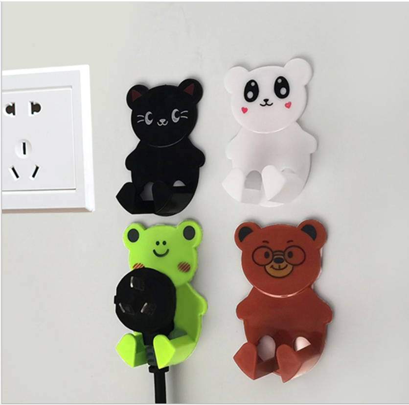 Móc dán tường hình gấu