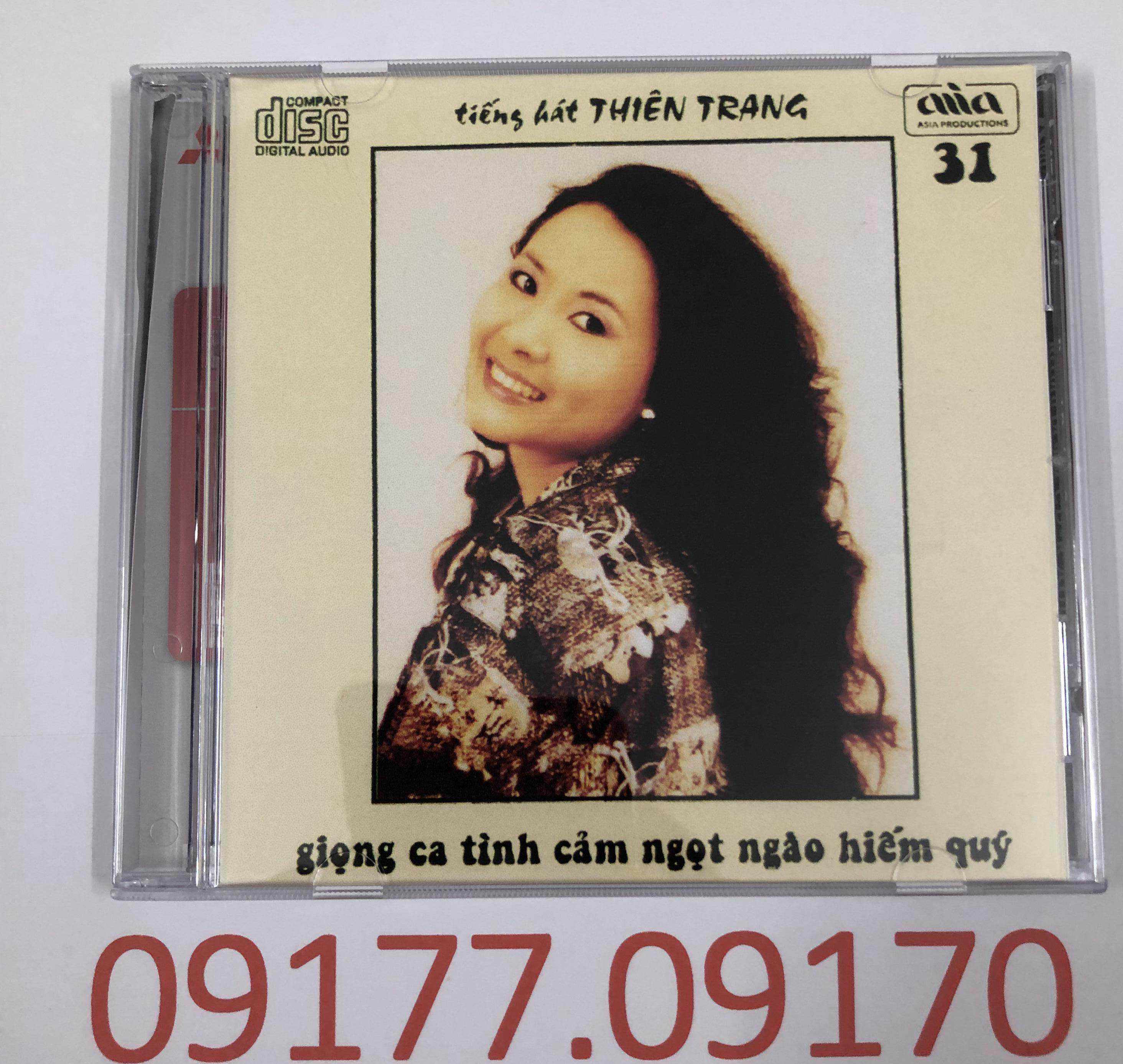 [HCM]CD Tiếng Hát Thiên Trang - TÌnh Khúc Anh Bằng