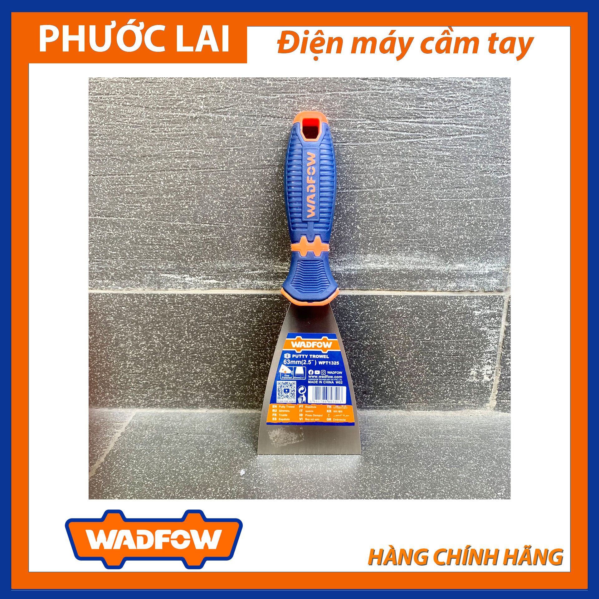 Bay sủi sơn 63mm (Chính Hãng) WADFOW WPT1325 (Phước Lai PLC)