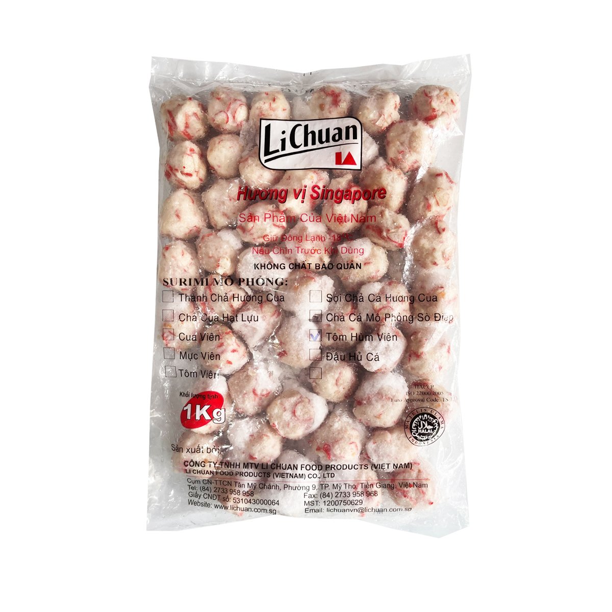 [Tokbokki Store] [HCM SHIP 2H] Tôm Hùm Viên Lichuan 1kg