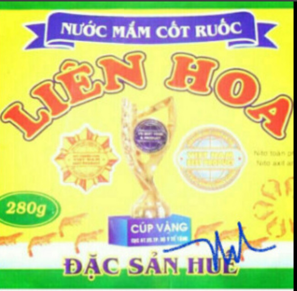 Nước mắm cốt ruốc liên hoa 280gr, đặc sản huế