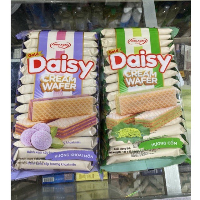 Bánh kem xốp Hữu Nghị Daisy (gói 145gr)