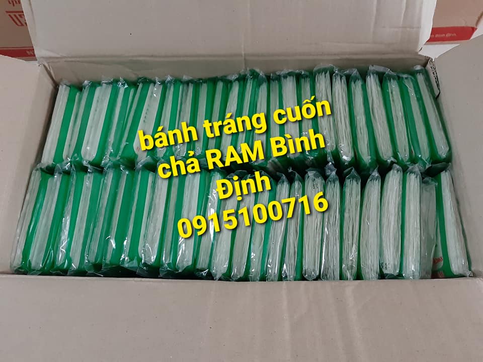BÁNH TRÁNG CUỐN CHẢ RAM 1BICH [100GR]