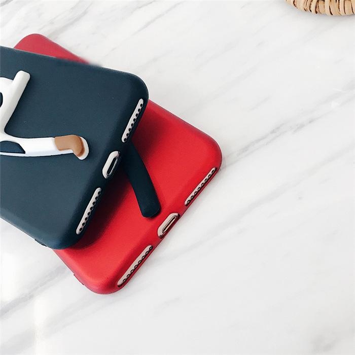 Ốp Lưng Dẻo Mèo Đuôi Dựng - Iphone 6, 6plus, 7, 7plus, 8, 8plus, X