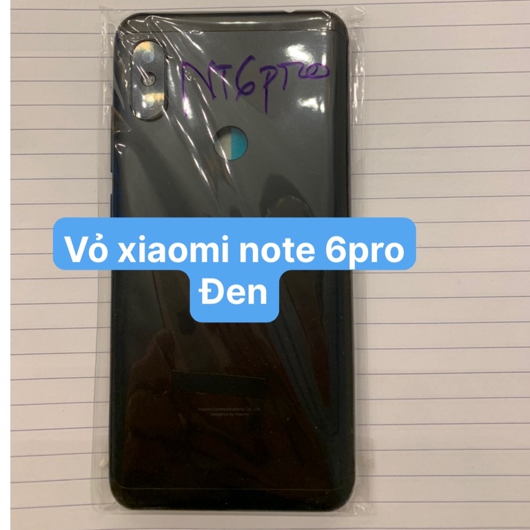 Bộ vỏ xiaomi note 6 pro