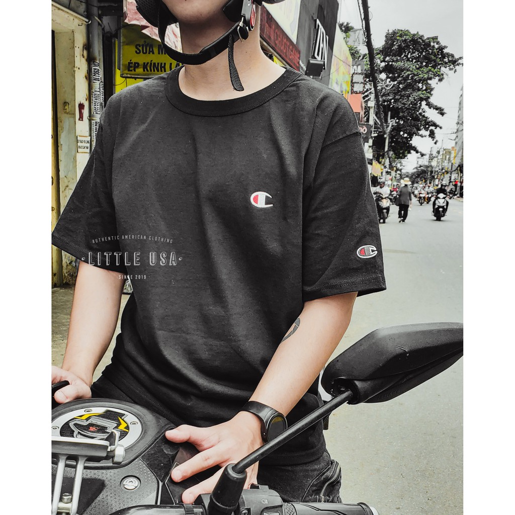Áo Champion® Heritage Custom Big Logo Back Tee