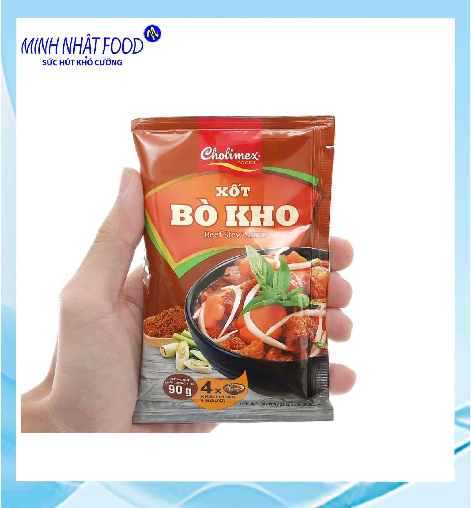 Xốt Bò Kho Cholimex gói 90g