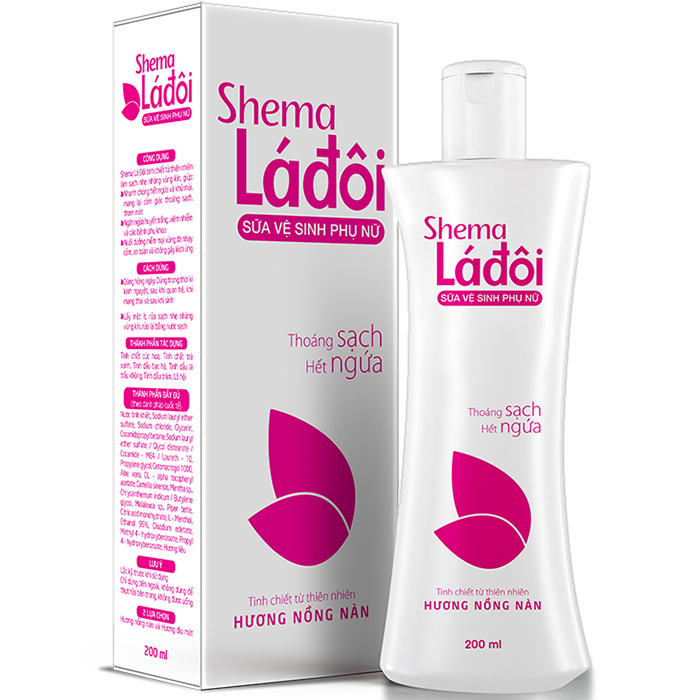 [HCM]Dung dịch vệ sinh Shema Lá Đôi 100ml 200ml [Shima sema shemar]