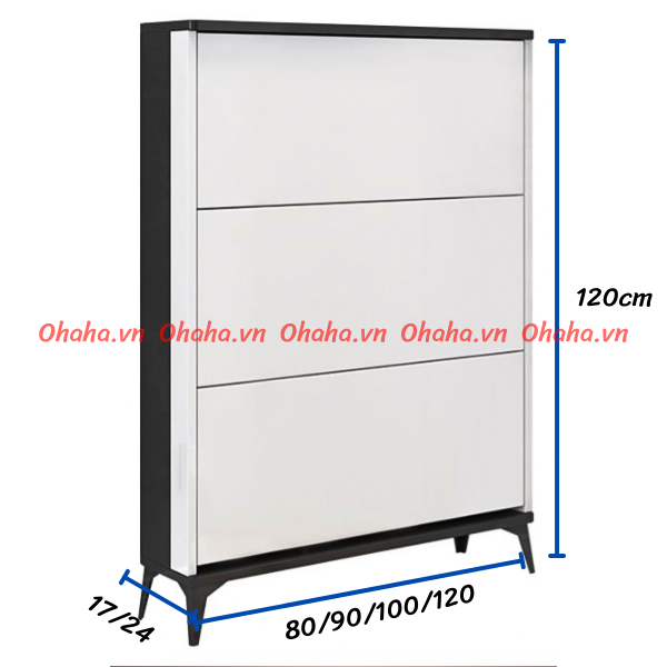 [ Freeship HCM] [ Kèm ảnh thực tế ] Tủ giày thông minh siêu mỏng cao cấp Ohaha - TGCC015