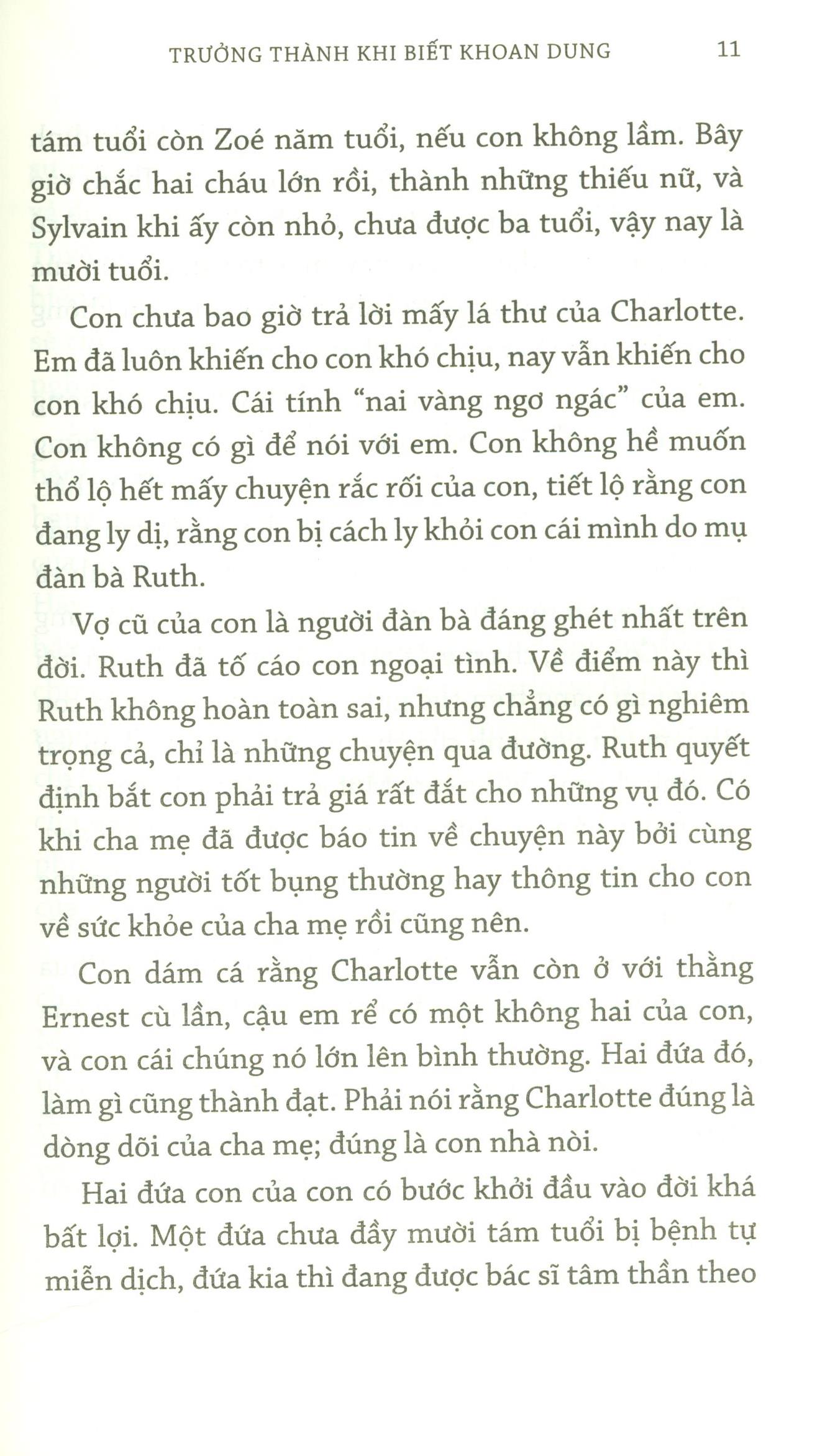 Trưởng Thành Khi Biết Khoan Dung