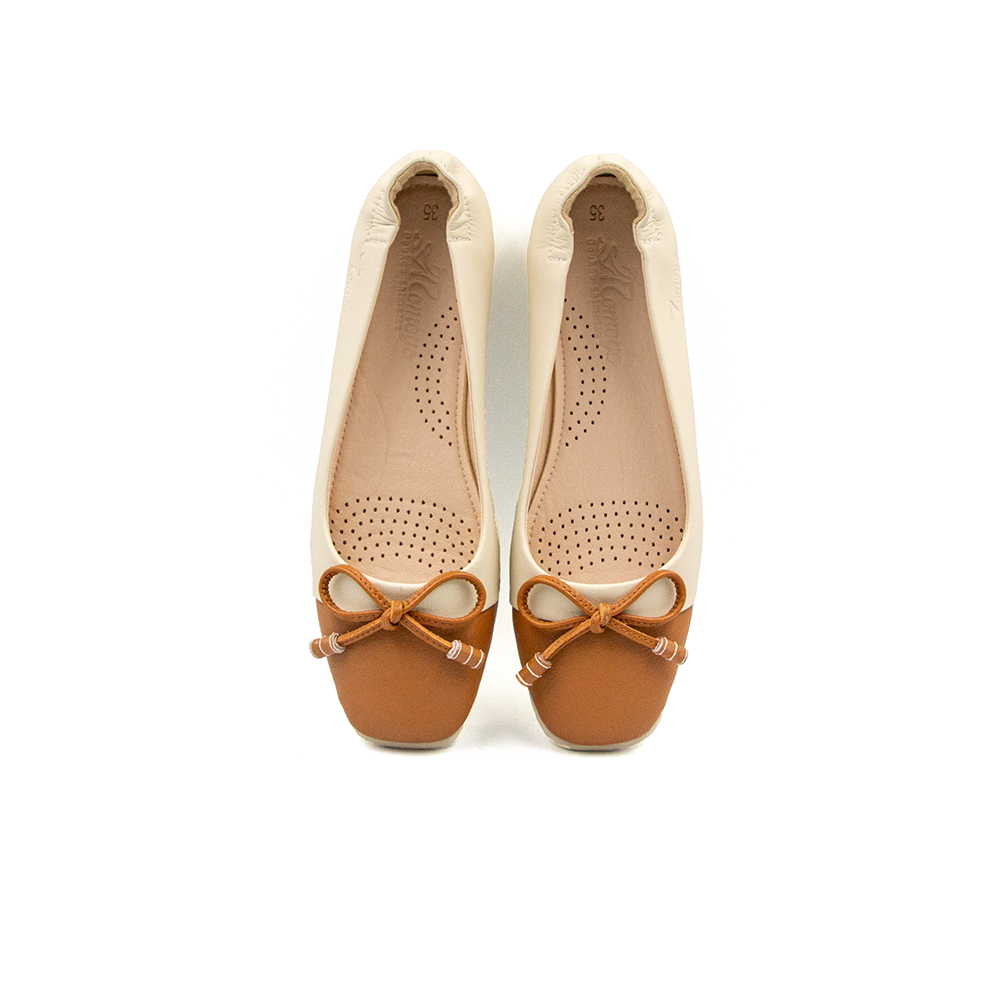 Hunting for a Sale in October | 30% Off Order 199K - Doll Shoes with Bow Tie Micro Leather Super Lightweight Tmw32302
