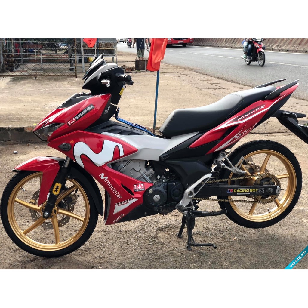 Tem rời Winner X đỏ đen Movistar (X)|Mẫu mã đa dạng|Chi tiết sắc nét|Nhận làm Tem rời theo yêu cầu, chất lượng đảm bảo, cảm kết hàng nhận được đúng với mô tả