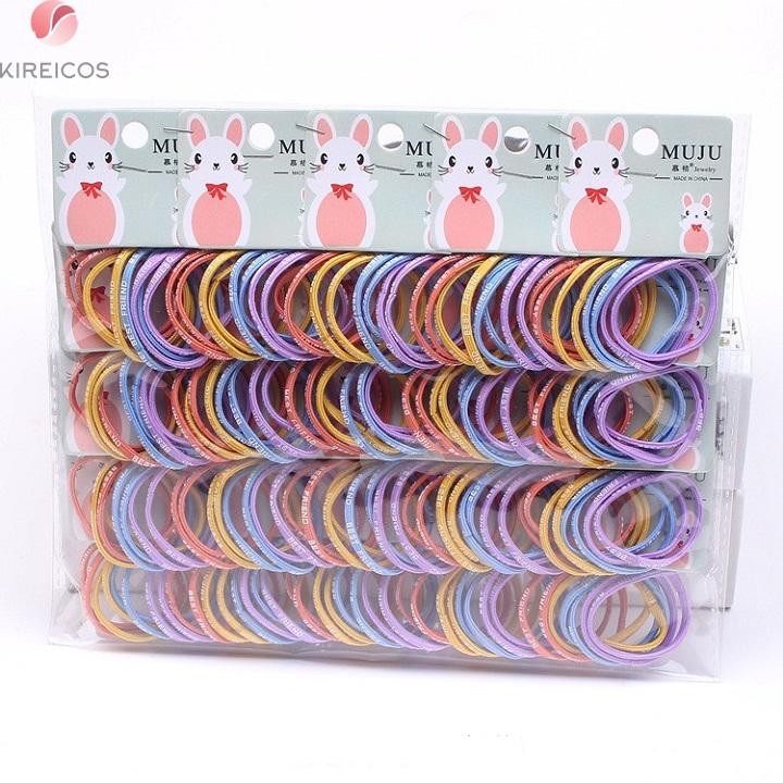 Set 8 Dây Cột Tóc Cho Bé Nhiều Màu