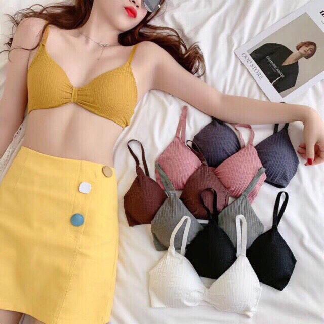 Áo Bra Tăm Thắt Nơ Siêu Xinh MS9932